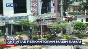 Penerapan Hari Kedua PSBB Di Bekasi, Sejumlah Perkantoran Masih Beroperasi