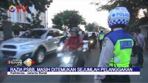 Razia PSBB, Masih Banyak Pelanggaran Terjadi