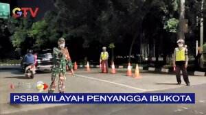 Situasi Hari Kedua Penerapan PSBB Di Depok