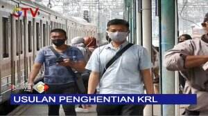 PSBB, Gubernur Jawa Barat Usulkan Penghentian Operasional KRL