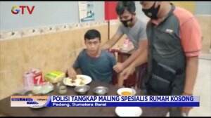 Polisi Berhasil Menangkap Maling Spesialis Rumah Kosong