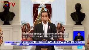 Presiden Jokowi: Indonesia Kecam Keras Pernyataan Emmanuel Macron