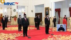 Presiden Jokowi Melantik 6 Mentri Baru