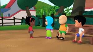 Karena tidak juga bertemu Martha, sahabat pelangi lain bersedih dan mendoakan Martha naik kelas. Tiba-tiba datang Martha menjelaskan bahwa dia naik kelas, merek