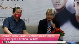 Ciptakan Lagu Dalam 10 Menit, Delon Diajak Duet Dengan Christian Bautista