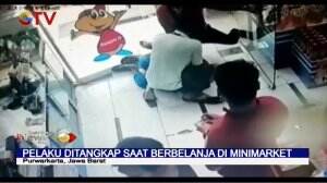 Petugas Bekuk Perampok Sadis yang Sedang Belanja di Minimarket