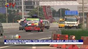 Penyekatan Beberapa Ruas Jalan Tol Jakarta-Cikampek Mulai Diberlakukan