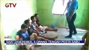5 Pemuda Di Mandailing Natal Digerebek Saat Berpesta Sabu