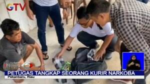 Polisi Tangkap Kurir Nakorba dan Amankan Sabu 15 Kilogram di Pekan Baru