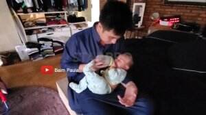 Baim Di Rumah Aja Jagain Baby Kiano