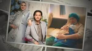 Roger Dan Cut Menikmati Moment Menggendong Anak Pertama Mereka
