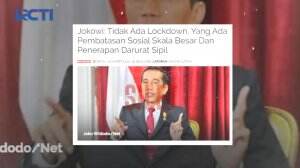 Alasan Pemerintah Tak Melakukan Lockdown Wilayah