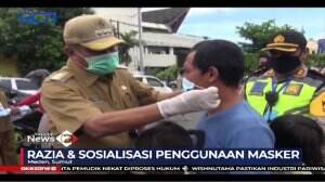 Razia Gabungan di Medan, KTP Disita Jika Tak Pakai Masker