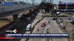 Larangan Mudik Berlaku Untuk Kendaraan Umum dan Pribadi