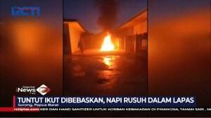 Tuntut Ikut Dibebaskan, Napi di Papua Rusuh Bakar Lapas
