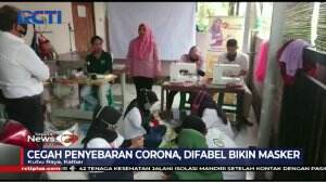 Peduli Pandemic Korona, Difabel Bikin Masker