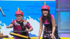Maen Games Surfing Inflatable Pada Heboh Amat - Canda Wayang Eps. 14