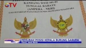 Heboh, Aksi Organisasi di Garut Ubah Lambang Garuda Pancasila