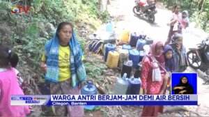 Warga Cilegon Banten Krisis Air Bersih Hingga Rela Antri Berjam-jam