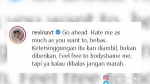 Viral! Cuitan Body Shaming Selebgram Revina VT, Marion Jola Beri Teguran