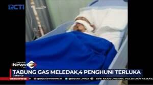Tabung Gas Meledak, Penghuni Terluka Di Jakarta Utara