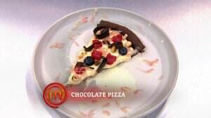 Chocolate Pizza Ala Nindy - MasterChef Season 7