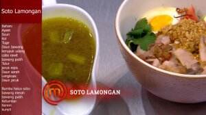 Soto Lamongan Ala Risma- MasterChef Season 7