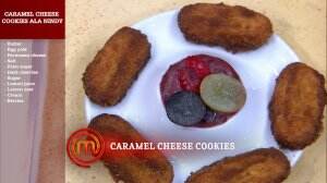 Caramel Cheese Cookies Ala Nindy - MasterChef Season 7
