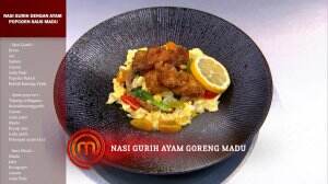 Nasi Gurih Ayam Goreng Madu Ala Ramos - MasterChef Season 7