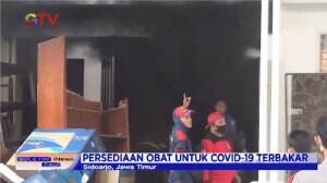 Gudang Obat Dinkes Terbakar