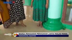 Heboh! Lantai Masjid Yang Mengeluarkan Hawa Panas