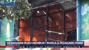 Kebakaran Sejumlah Ruko Di Sidoarjo Buat Warga Panik