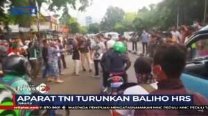 Penertiban Baliho Rizieq Shihab Sempat Diwarnai Protes Oleh Laskar FPI