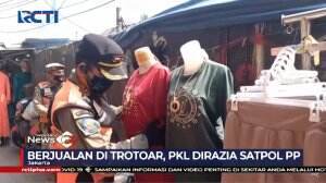 Satpol PP Kembali Gelar Razia PKL Di Kawasan Tanah Abang