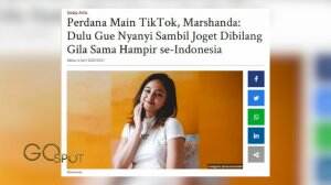 Ini Kegilaan Marshanda Perdana Main Tik Tok