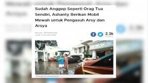 Kejutan Istimewa Ashanty Untuk Suteng
