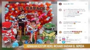 Richard Kyle Hadiahkan Sepeda Untuk El-Barrack