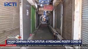 41 Pedagang Pasar Cempaka Putih Positif Covid-19