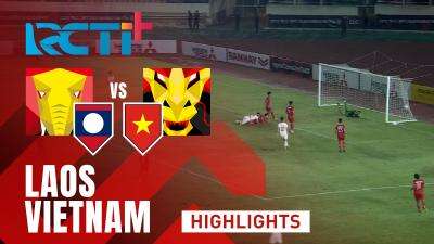 Laga sengit Laos vs Vietnam di Piala AFF