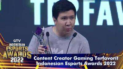 Content Creator Gaming Terfavorit Indonesian Esports Awards 2022 Rcti