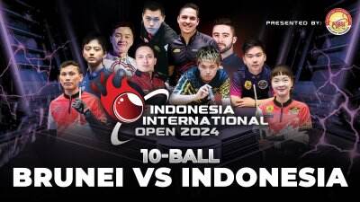 Nonton Live Streaming IIO 2024 : 10-Ball Brunei Vs Indonesia