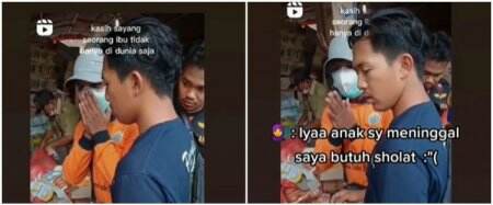 Kisah pilu korban Semeru, minta mukena buat doakan anak yang meninggal