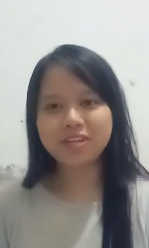 TINBS  Nama [Yashinta Nur Zakiyyah/ Sinta za] Asal Daerah [Malang] domisili (sidoarjo) Umur [24 tahun] Judul Lagu [2ne1 ugly]  #TINBS