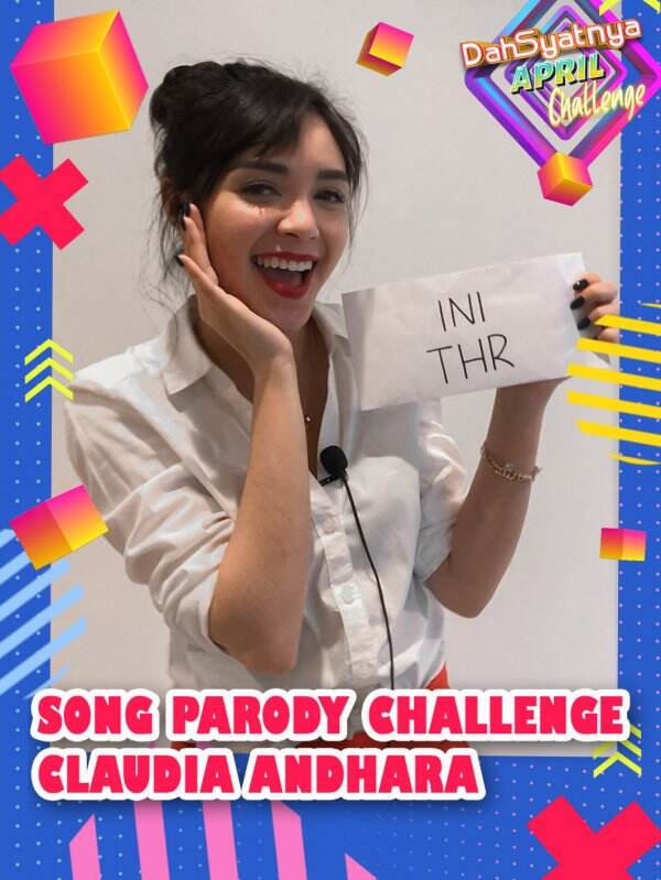 Claudia Andhara - Dahsyatnya April Challenge