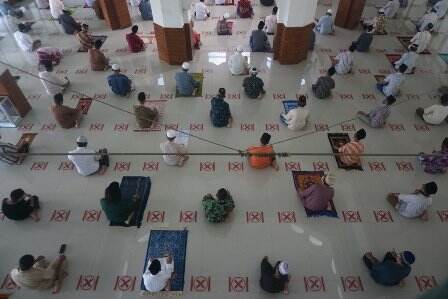 Masjid di Lotim Masih Ada yang Langgar Prokes saat Ibadah Ramadan