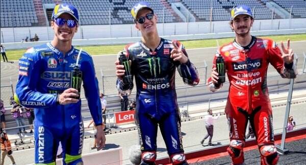 Klasemen MotoGP 2021 Usai GP Portugal: Quartararo di Puncak, Marquez Lewati Valentino Rossi