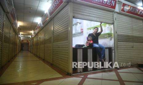 In Picture: Pasar Tanah Abang Tutup Libur Lebaran