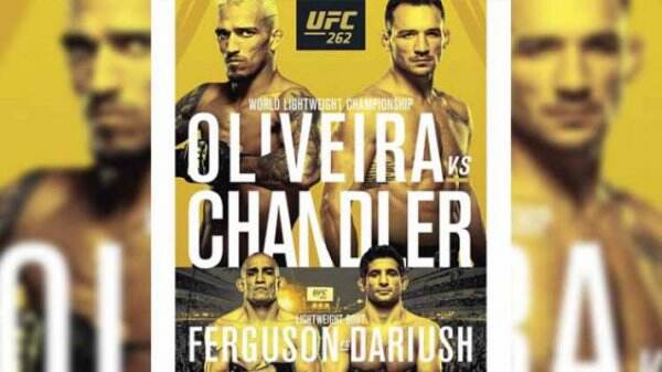 Link Live Streaming UFC 262: Berebut Gelar Raja Kelas Ringan Oliveira vs Chandler