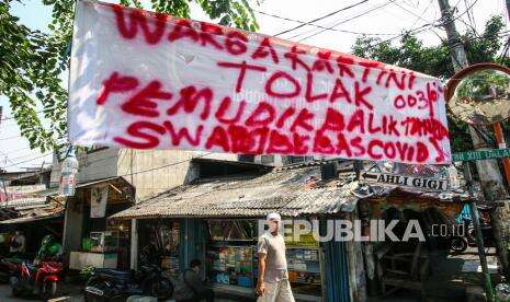 Polda Tandai Rumah Warga Balik dari Mudik ke Jakarta