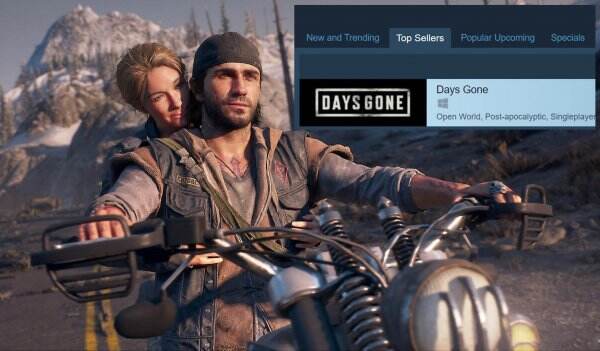 Baru Dirilis, Days Gone Langsung jadi Game Paling Laris di Steam